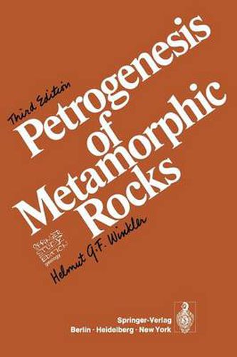 Cover image for Petrogenesis of Metamorphic Rocks