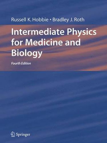 Cover image for Intermediate Physics for Medicine and Biology