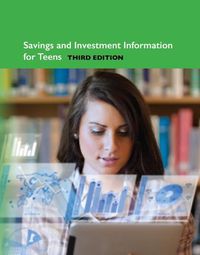 Cover image for Saving and Investment Information for Teens