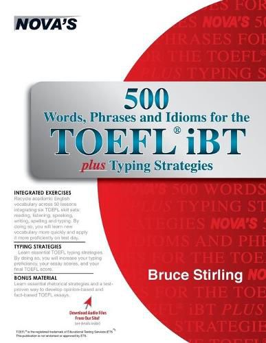 Cover image for 500 Words, Phrases, and Idioms for the TOEFL IBT