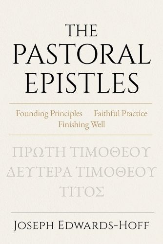 Cover image for The Pastoral Epistles