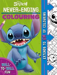 Cover image for Disney Stitch: Never-Ending Colouring