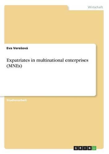 Cover image for Expatriates in multinational enterprises (MNEs)