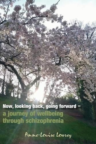 Cover image for Now, looking back, going forward: a journey of wellbeing through schizophrenia