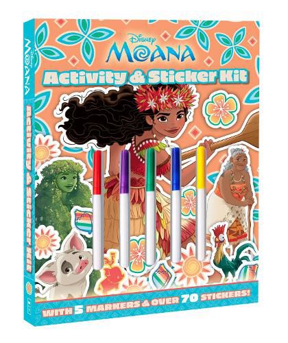 Cover image for Moana: Activity and Sticker Kit (Disney)