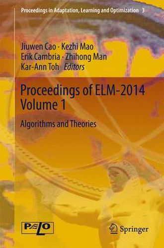 Cover image for Proceedings of ELM-2014 Volume 1: Algorithms and Theories