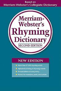 Cover image for Merriam-Webster's Rhyming Dictionary