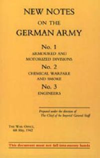 Cover image for New Notes on the German Army