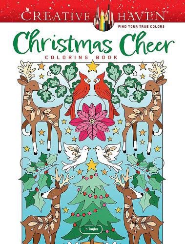 Cover image for Creative Haven Christmas Cheer Coloring Book