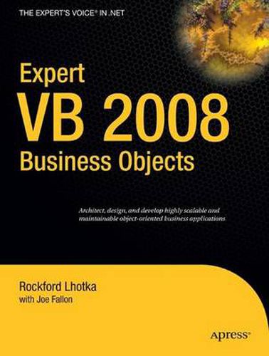 Cover image for Expert VB 2008 Business Objects
