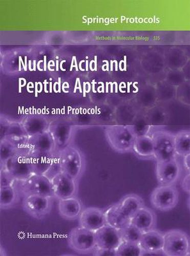 Cover image for Nucleic Acid and Peptide Aptamers: Methods and Protocols