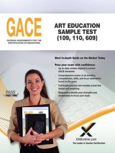 Cover image for Gace Art Education Sample Test 109, 110, 609