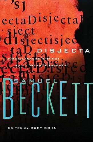 Cover image for Disjecta: Miscellaneous Writings and a Dramatic Fragment