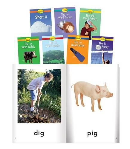 Cover image for Short I Word Families, Grade PreK-K 8 Book Set