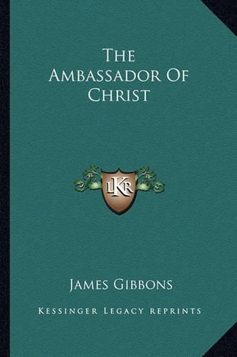 Cover image for The Ambassador of Christ