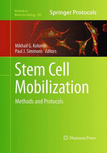 Cover image for Stem Cell Mobilization: Methods and Protocols