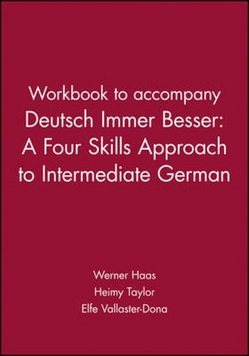 Cover image for Deutsch - Immer Besser: Four Skills Approach for Intermediate German