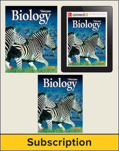 Cover image for Glencoe Biology, Student Edition w/StudentWorks Plus Online, 6 year subscription