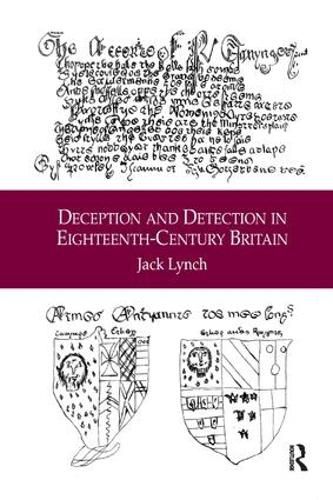 Cover image for Deception and Detection in Eighteenth-Century Britain