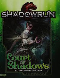 Cover image for Shadowrun Court of Shadows