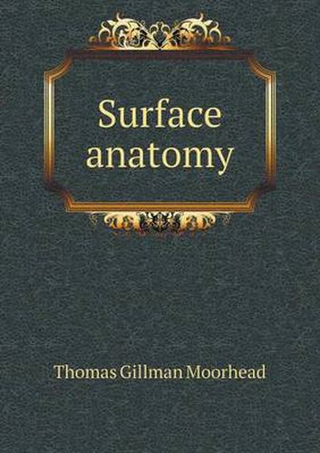 Cover image for Surface Anatomy