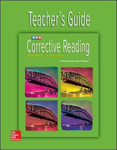 Cover image for Corrective Reading Decoding Level C, Teacher Guide