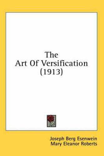 The Art of Versification (1913)