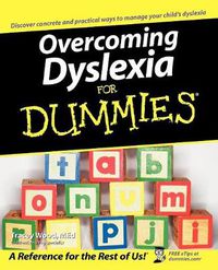 Cover image for Overcoming Dyslexia For Dummies