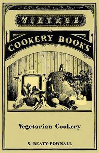 Cover image for Vegetarian Cookery