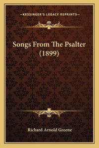 Cover image for Songs from the Psalter (1899)