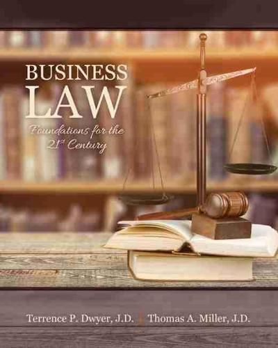 Cover image for Business Law: Foundations for the 21st Century