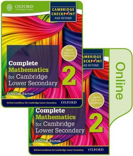 Cover image for Complete Mathematics for Cambridge Lower Secondary Book 2: Print and Online Student Book (First Edition)