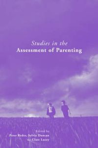 Cover image for Studies in the Assessment of Parenting