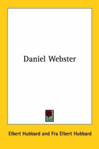 Cover image for Daniel Webster