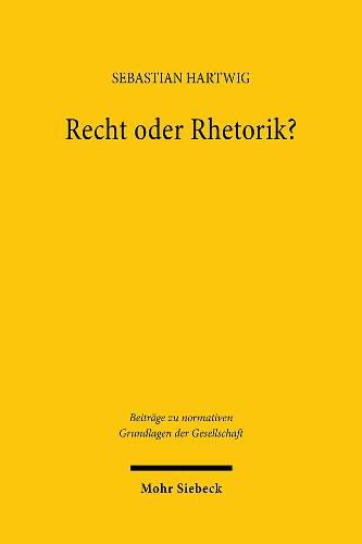 Cover image for Recht oder Rhetorik?