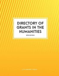 Cover image for Directory of Grants in the Humanities