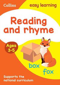 Cover image for Reading and Rhyme Ages 3-5: Ideal for Home Learning