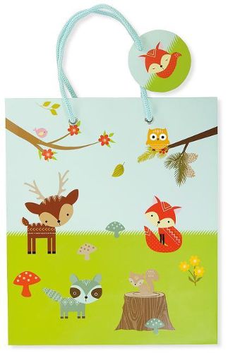 Cover image for DLX Gift Bag Woodland Friends