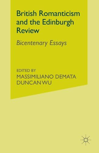 Cover image for British Romanticism and the Edinburgh Review: Bicentenary Essays