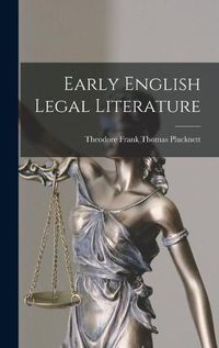 Cover image for Early English Legal Literature