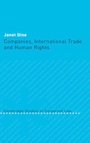 Cover image for Companies, International Trade and Human Rights