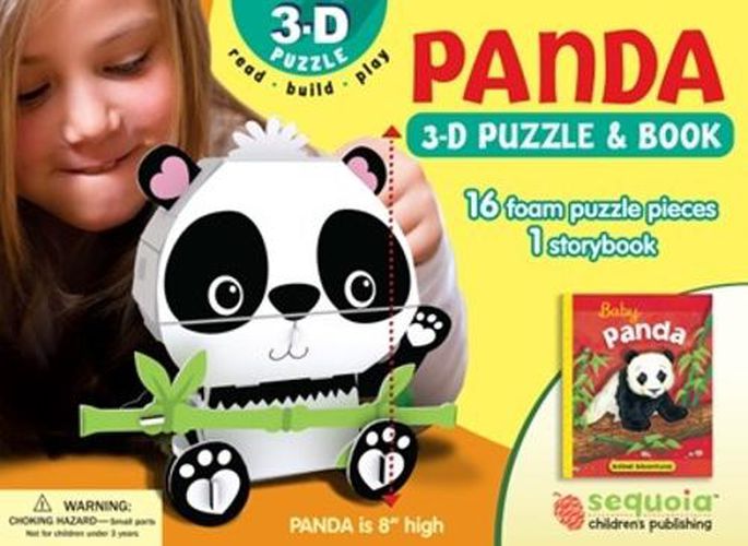 Cover image for Panda: Wildlife 3D Puzzle and Book