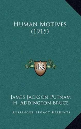 Cover image for Human Motives (1915)