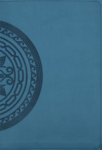 Cover image for NIV Application Bible, Large Print, Leathersoft, Teal, Red Letter, Comfort Print