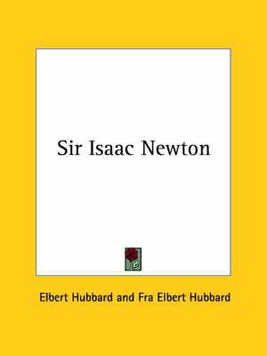 Cover image for Sir Isaac Newton