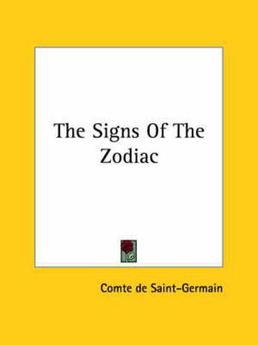 The Signs of the Zodiac