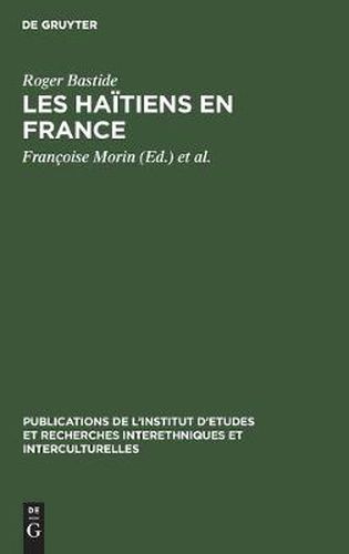 Cover image for Les Haitiens En France