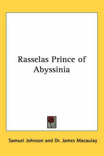 Cover image for Rasselas Prince of Abyssinia