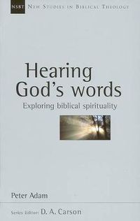 Cover image for Hearing God's Words: Exploring Biblical Spirituality