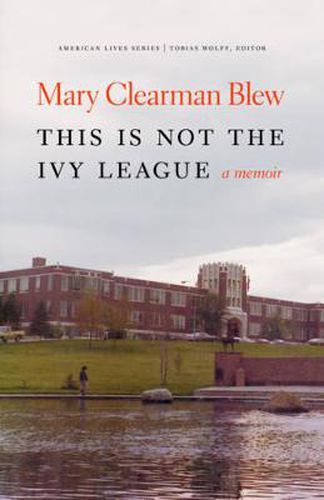 Cover image for This Is Not the Ivy League: A Memoir